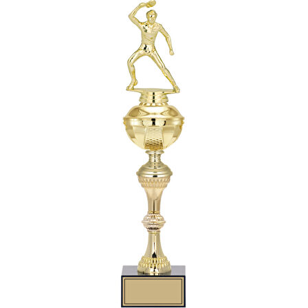 ODAK KUPA - Figürlü Kupalar - Masa Tenisi Erkek Figürlü Kupalar FG-061 C - 44 cm