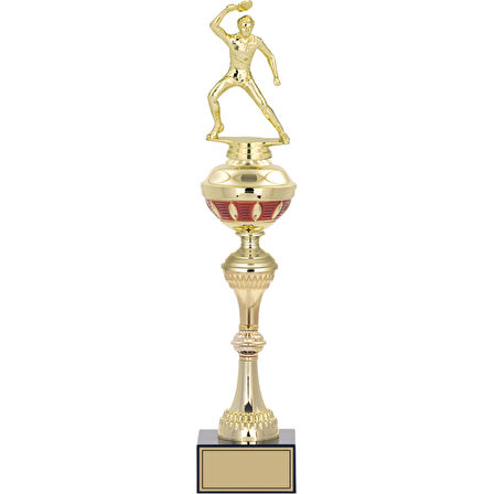 ODAK KUPA - Figürlü Kupalar - Masa Tenisi Erkek Figürlü Kupalar FG-064 B - 46 cm