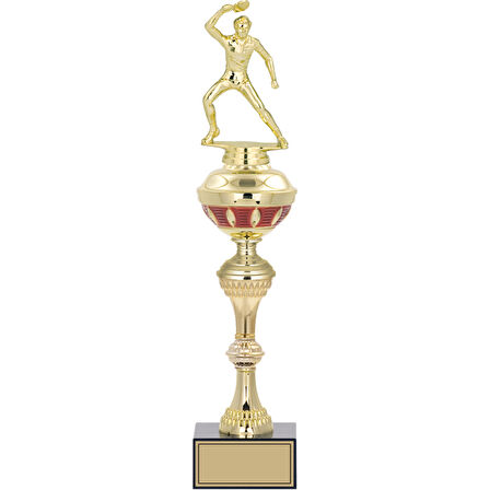 ODAK KUPA - Figürlü Kupalar - Masa Tenisi Erkek Figürlü Kupalar FG-064 C - 44 cm