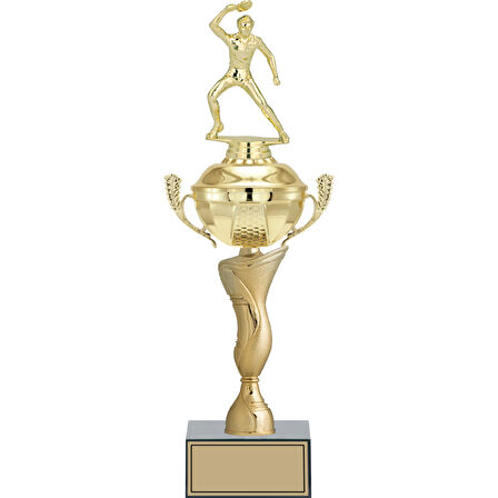 ODAK KUPA - Figürlü Kupalar - Masa Tenisi Erkek Figürlü Kupalar FG-070 B - 46 cm
