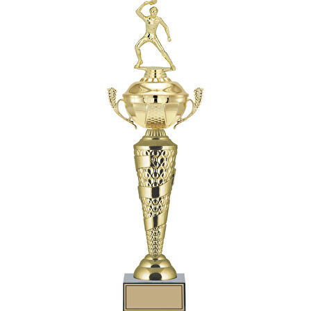 ODAK KUPA - Figürlü Kupalar - Masa Tenisi Erkek Figürlü Kupalar FG-076 A - 52 cm