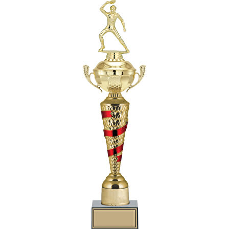 ODAK KUPA - Figürlü Kupalar - Masa Tenisi Erkek Figürlü Kupalar FG-078 B - 52 cm