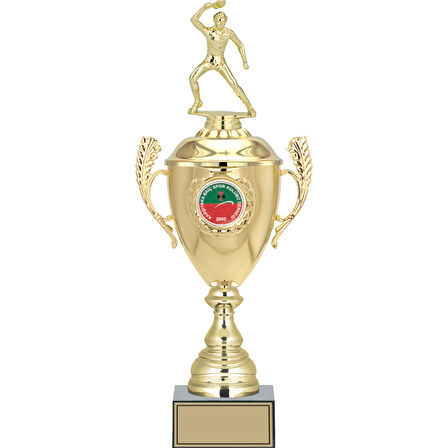 ODAK KUPA - Figürlü Kupalar - Masa Tenisi Erkek Figürlü Kupalar FG-080 C - 46 cm