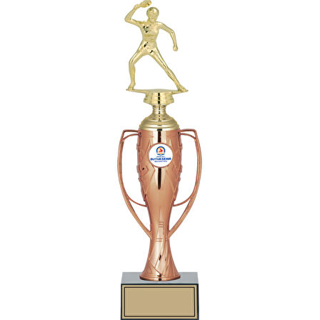 ODAK KUPA - Figürlü Kupalar - Masa Tenisi Kadın Figürlü Kupalar FG-025 C - 36 cm