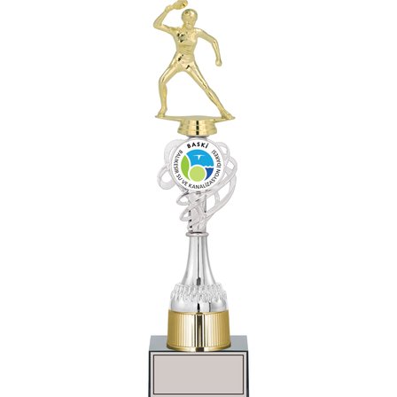 ODAK KUPA - Figürlü Kupalar - Masa Tenisi Kadın Figürlü Kupalar FG-036 B - 39 cm