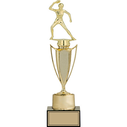 ODAK KUPA - Figürlü Kupalar - Masa Tenisi Kadın Figürlü Kupalar FG-040 B - 36 cm