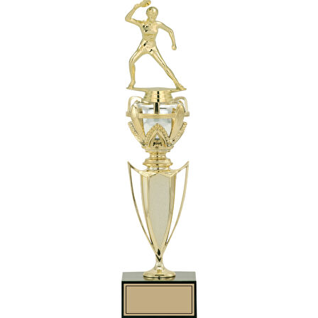 ODAK KUPA - Figürlü Kupalar - Masa Tenisi Kadın Figürlü Kupalar FG-044 B - 40 cm