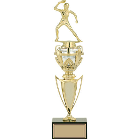 ODAK KUPA - Figürlü Kupalar - Masa Tenisi Kadın Figürlü Kupalar FG-044 C - 37 cm