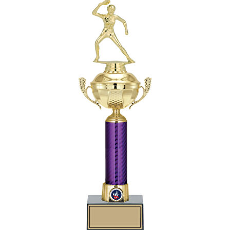 ODAK KUPA - Figürlü Kupalar - Masa Tenisi Kadın Figürlü Kupalar FG-060 A - 45 cm