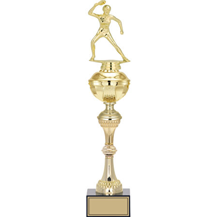 ODAK KUPA - Figürlü Kupalar - Masa Tenisi Kadın Figürlü Kupalar FG-061 B - 46 cm