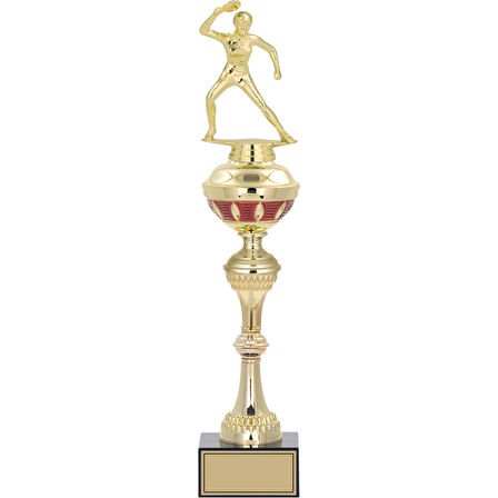 ODAK KUPA - Figürlü Kupalar - Masa Tenisi Kadın Figürlü Kupalar FG-064 B - 46 cm