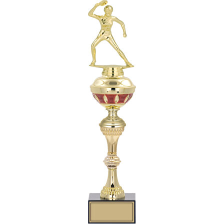 ODAK KUPA - Figürlü Kupalar - Masa Tenisi Kadın Figürlü Kupalar FG-064 C - 44 cm