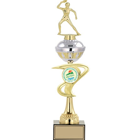ODAK KUPA - Figürlü Kupalar - Masa Tenisi Kadın Figürlü Kupalar FG-065 B - 45 cm