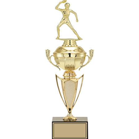 ODAK KUPA - Figürlü Kupalar - Masa Tenisi Kadın Figürlü Kupalar FG-068 C - 40 cm