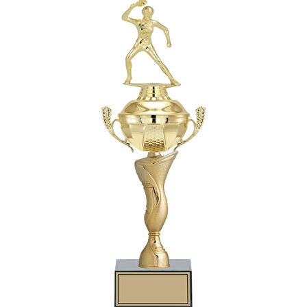 ODAK KUPA - Figürlü Kupalar - Masa Tenisi Kadın Figürlü Kupalar FG-070 B - 46 cm