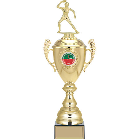 ODAK KUPA - Figürlü Kupalar - Masa Tenisi Kadın Figürlü Kupalar FG-080 A - 49 cm