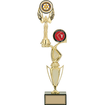 ODAK KUPA - Figürlü Kupalar - Melek Figürlü Kupalar FG-043 C - 44 cm