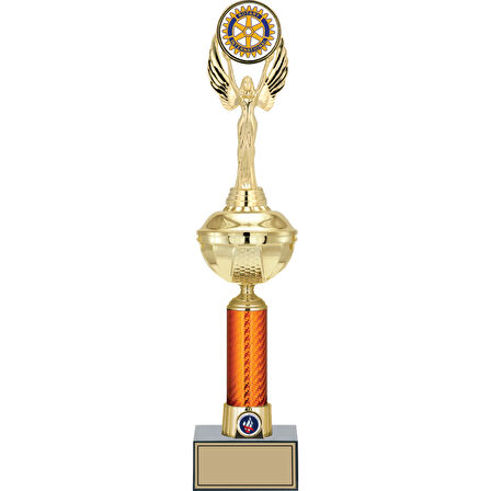 ODAK KUPA - Figürlü Kupalar - Melek Figürlü Kupalar FG-055 B - 47 cm