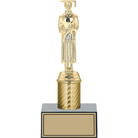 ODAK KUPA - Figürlü Kupalar - Mezuniyet Erkek Figürlü Kupalar FG-001 A - 23 cm