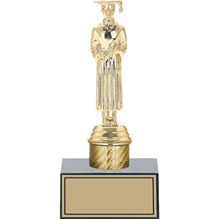 ODAK KUPA - Figürlü Kupalar - Mezuniyet Erkek Figürlü Kupalar FG-001 B - 20 cm