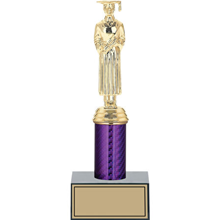 ODAK KUPA - Figürlü Kupalar - Mezuniyet Erkek Figürlü Kupalar FG-002 A - 25 cm