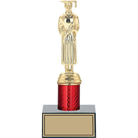 ODAK KUPA - Figürlü Kupalar - Mezuniyet Erkek Figürlü Kupalar FG-004 C - 23 cm