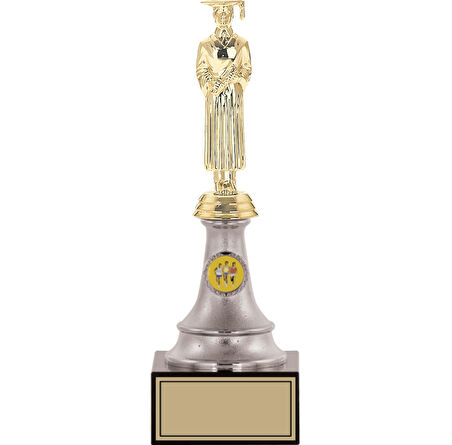 ODAK KUPA - Figürlü Kupalar - Mezuniyet Erkek Figürlü Kupalar FG-010 A - 28 cm