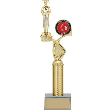 ODAK KUPA - Figürlü Kupalar - Mezuniyet Erkek Figürlü Kupalar FG-015 A - 40 cm