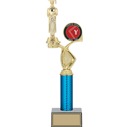 ODAK KUPA - Figürlü Kupalar - Mezuniyet Erkek Figürlü Kupalar FG-017 A - 40 cm