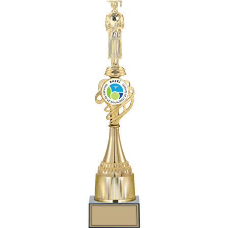 ODAK KUPA - Figürlü Kupalar - Mezuniyet Erkek Figürlü Kupalar FG-036 A - 43 cm