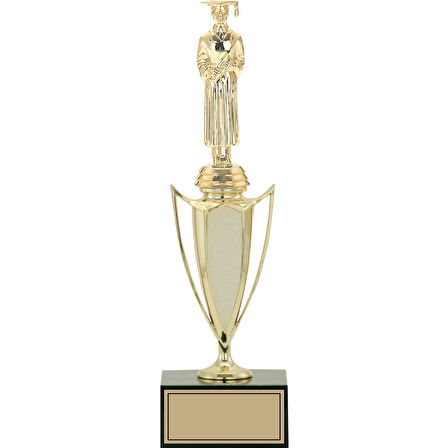 ODAK KUPA - Figürlü Kupalar - Mezuniyet Erkek Figürlü Kupalar FG-039 B - 33 cm