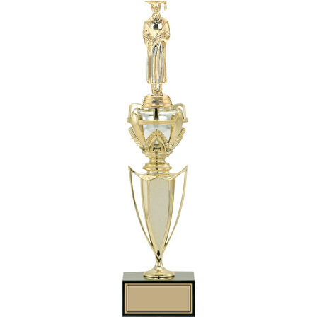 ODAK KUPA - Figürlü Kupalar - Mezuniyet Erkek Figürlü Kupalar FG-044 B - 41 cm