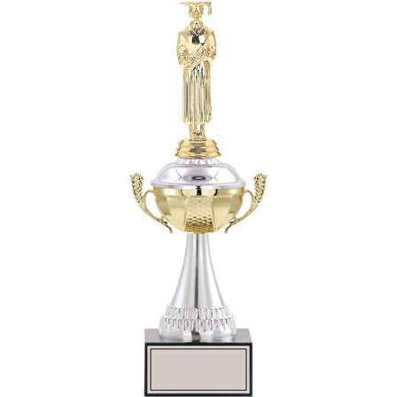 ODAK KUPA - Figürlü Kupalar - Mezuniyet Erkek Figürlü Kupalar FG-046 A - 36 cm
