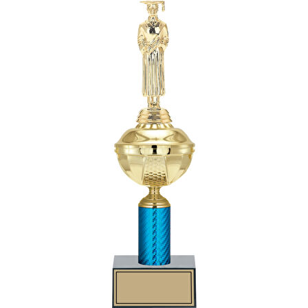 ODAK KUPA - Figürlü Kupalar - Mezuniyet Erkek Figürlü Kupalar FG-051 C - 37 cm