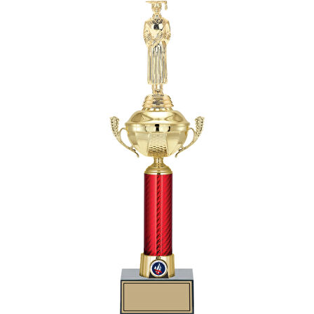 ODAK KUPA - Figürlü Kupalar - Mezuniyet Erkek Figürlü Kupalar FG-054 A - 46 cm
