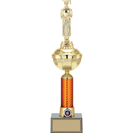 ODAK KUPA - Figürlü Kupalar - Mezuniyet Erkek Figürlü Kupalar FG-055 B - 43 cm