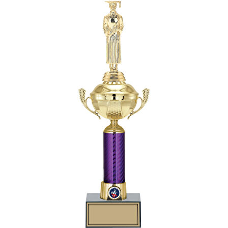 ODAK KUPA - Figürlü Kupalar - Mezuniyet Erkek Figürlü Kupalar FG-060 B - 43 cm