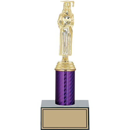 ODAK KUPA - Figürlü Kupalar - Mezuniyet Kadın Figürlü Kupalar FG-002 A - 25 cm