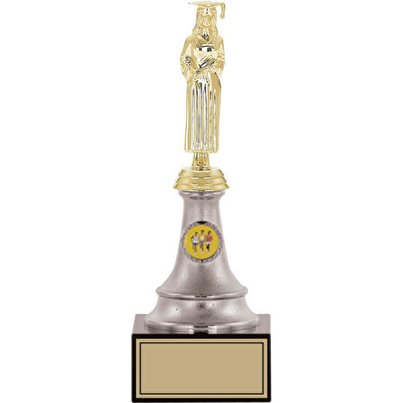 ODAK KUPA - Figürlü Kupalar - Mezuniyet Kadın Figürlü Kupalar FG-010 A - 28 cm