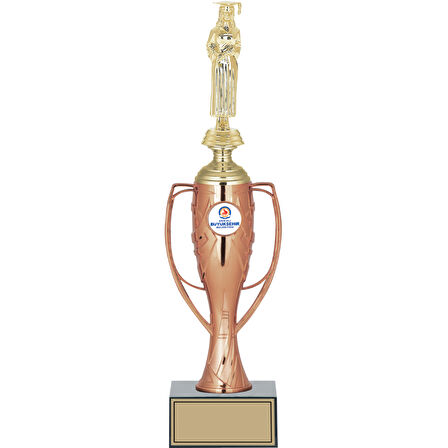 ODAK KUPA - Figürlü Kupalar - Mezuniyet Kadın Figürlü Kupalar FG-025 C - 38 cm