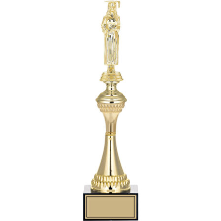 ODAK KUPA - Figürlü Kupalar - Mezuniyet Kadın Figürlü Kupalar FG-029 A - 37 cm