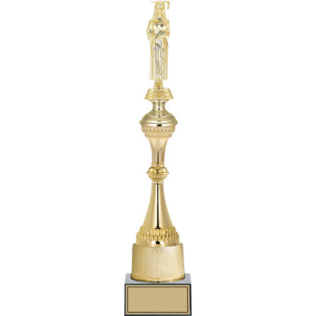 ODAK KUPA - Figürlü Kupalar - Mezuniyet Kadın Figürlü Kupalar FG-031 A - 46 cm