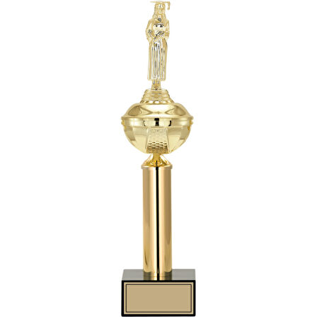 ODAK KUPA - Figürlü Kupalar - Mezuniyet Kadın Figürlü Kupalar FG-047 A - 44 cm