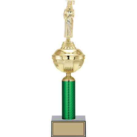 ODAK KUPA - Figürlü Kupalar - Mezuniyet Kadın Figürlü Kupalar FG-049 A - 42 cm