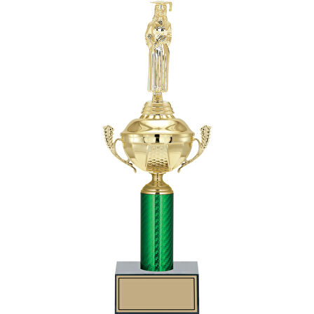 ODAK KUPA - Figürlü Kupalar - Mezuniyet Kadın Figürlü Kupalar FG-050 B - 40 cm