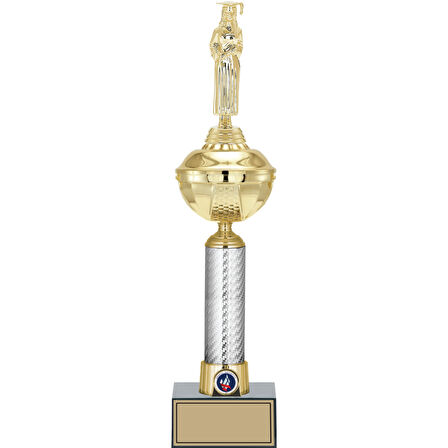 ODAK KUPA - Figürlü Kupalar - Mezuniyet Kadın Figürlü Kupalar FG-057 A - 46 cm