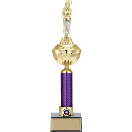 ODAK KUPA - Figürlü Kupalar - Mezuniyet Kadın Figürlü Kupalar FG-059 A - 46 cm