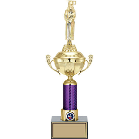 ODAK KUPA - Figürlü Kupalar - Mezuniyet Kadın Figürlü Kupalar FG-060 C - 41 cm