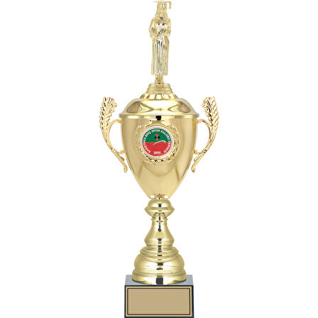 ODAK KUPA - Figürlü Kupalar - Mezuniyet Kadın Figürlü Kupalar FG-080 B - 49 cm