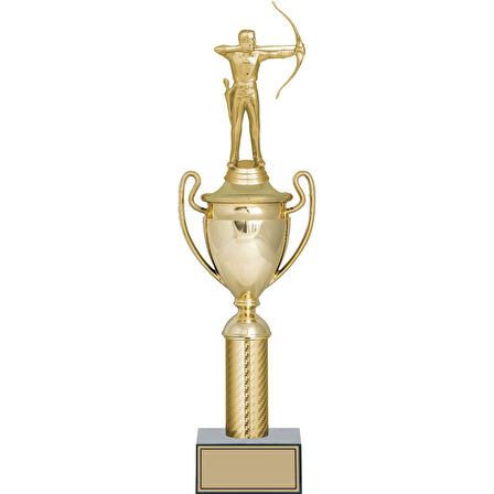 ODAK KUPA - Figürlü Kupalar - Okçu Figürlü Kupalar FG-019 B - 43 cm